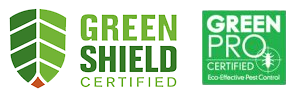 Green shield and GreenPro certified pest control services by Presto-X 